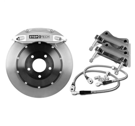 StopTech 2006 BMW M3 w/ Yellow ST-40 Calipers 355x32mm Slotted Rotors Rear Big Brake Kit