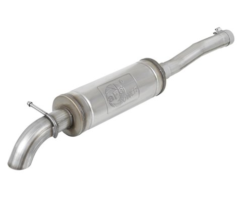 aFe Rock Basher 3in 409 SS Cat-Back Turn-Down Exhaust 12-18 Jeep Wrangler (JK) V6 3.6L/ 07-11 3.8L