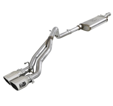 aFe Rebel Series 2.5in SS Cat-Back Exhaust w/ Polished Tip 07-18 Jeep Wrangler (JK) V6 3.6/3.8L 4dr