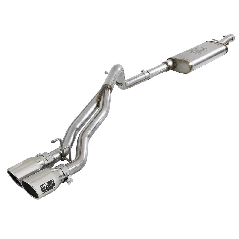 aFe Rebel Series 2.5in SS Cat-Back Exhaust w/ Polished Tip 07-18 Jeep Wrangler (JK) V6 3.6/3.8L 4dr