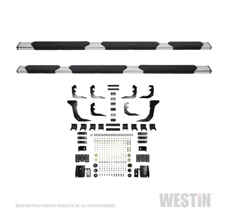 Westin 2019 Ram 1500 w/ Crew Cab and 5.5ft Bed R5 Nerf Step Bars - SS (Excl. Ram 1500 Classic)