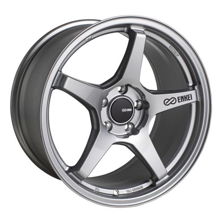 Enkei TS-5 18x9.5 5x114.3 38mm Offset 72.6mm Bore Storm Grey