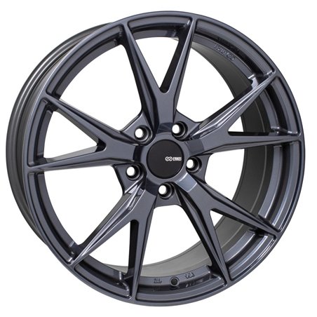 Enkei Phoenix 18x8 35mm Offset 5x120 72.6mm Bore Blue Gunmetal Wheel