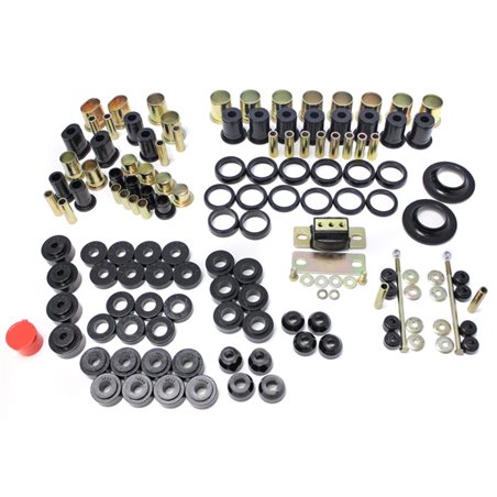 Energy Suspension 66-72 Chevelle Black Hyper-flex Master Bushing Set