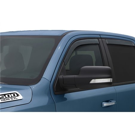 AVS 2019 Ram Quad Cab Ventvisor In-Channel Front & Rear Window Deflectors 4pc - Smoke