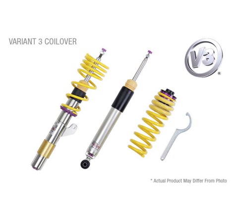 KW Coilover Kit V3 13-19 Cadillac ATS RWD w/o Magnetic Ride