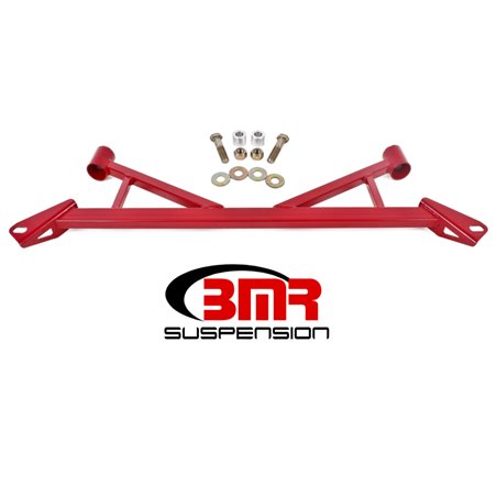 BMR 15-17 S550 Mustang Front 4-Point Subframe Chassis Brace - Red