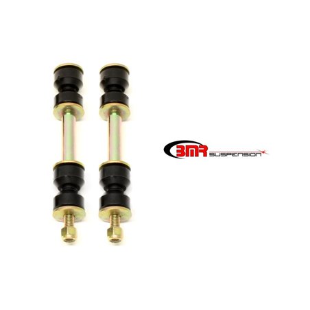 BMR 82-82 3rd Gen F-Body 2.375in Front Sway Bar End Link Kit - Black