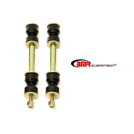 BMR 70-81 2nd Gen F-Body 2.875in Front Sway Bar End Link Kit - Black