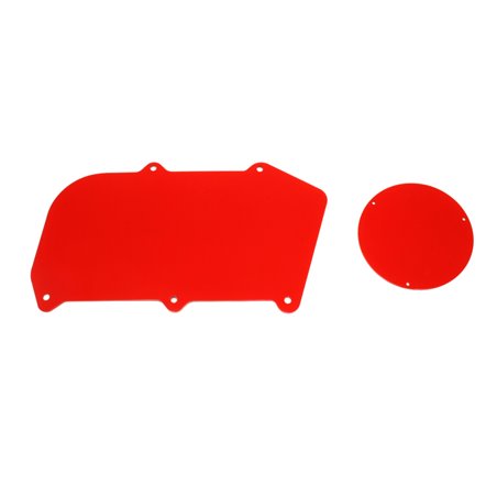 BMR 64-72 A-Body Heater Delete Panel Aluminum (Non-A/C Vehicles Only) - Red