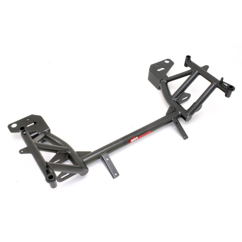 BMR 93-02 F-Body K-Member w/ No Motor Mounts and Pinto Rack Mounts - Black Hammertone