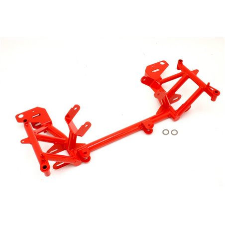 BMR 98-02 4th Gen F-Body K-Member w/ LS1 Motor Mounts and STD. Rack Mounts - Red