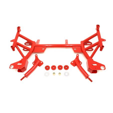 BMR 93-02 F-Body K-Member w/ SBC/BBC Motor Mounts and Pinto Rack Mounts - Red