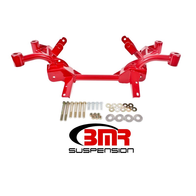 BMR 82-82 3rd Gen F-Body K-Member w/ LS1 Motor Mounts and Pinto Rack Mounts - Red