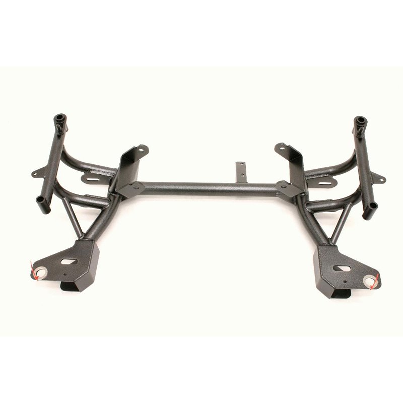 BMR 98-02 4th Gen F-Body K-Member w/ Turbo LS1 Motor Mounts and Pinto Rack Mounts - Black Hammertone