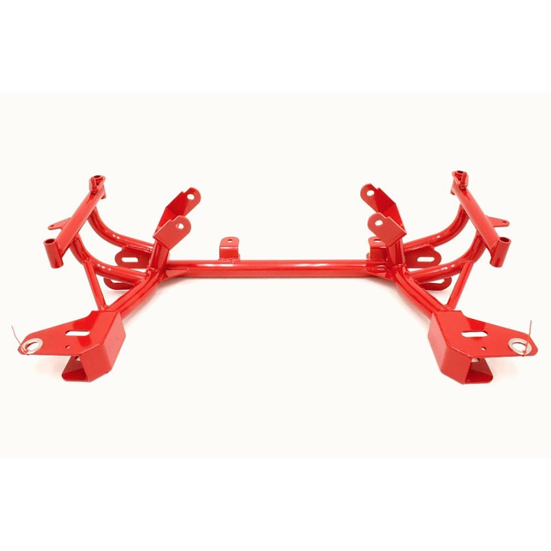 BMR 98-02 4th Gen F-Body K-Member w/ Turbo LS1 Motor Mounts and STD. Rack Mounts - Red