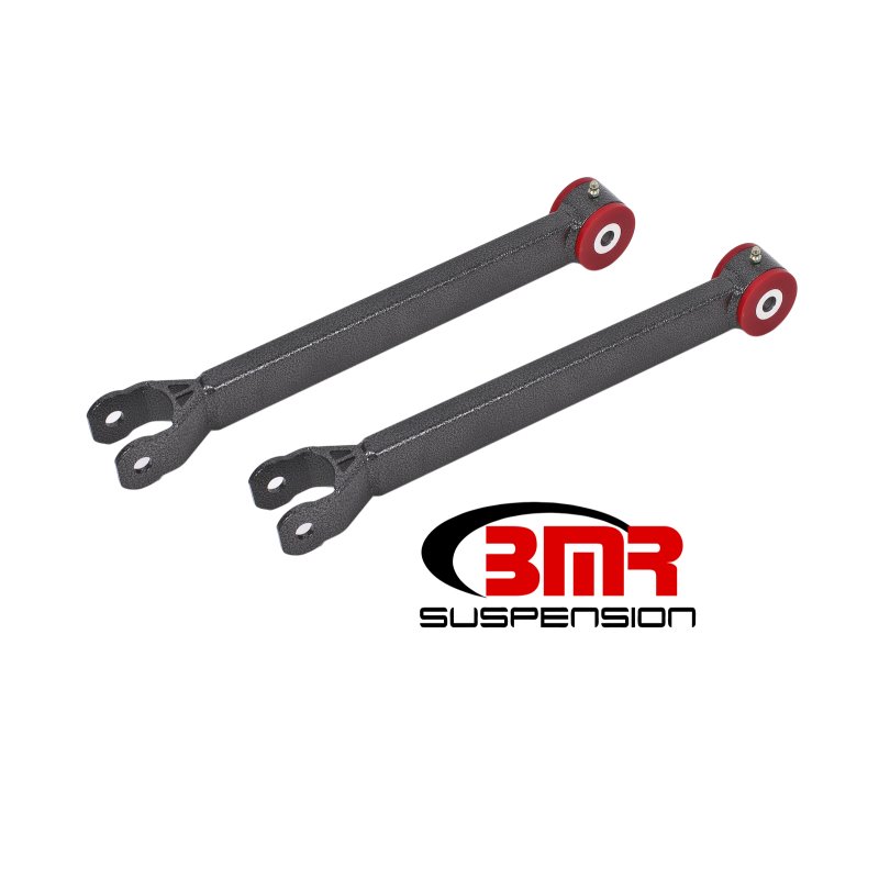 BMR 08-17 Challenger Non-Adj. Lower Trailing Arms (Polyurethane) - Black Hammertone