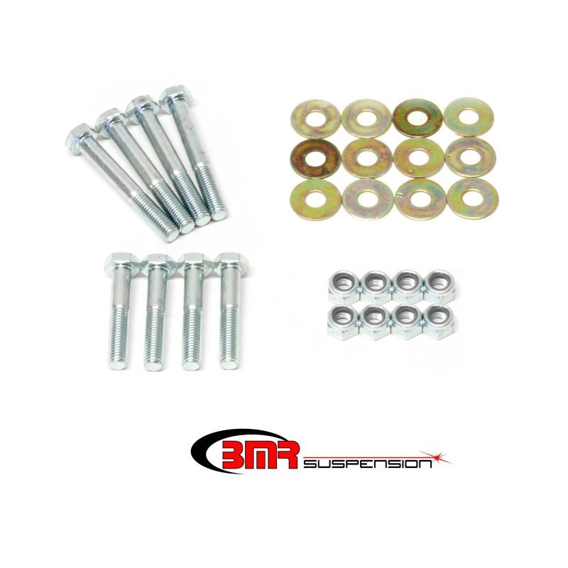 BMR 78-87 G-Body Front Upper/Lower Control Arm Hardware Kit - Zinc plated