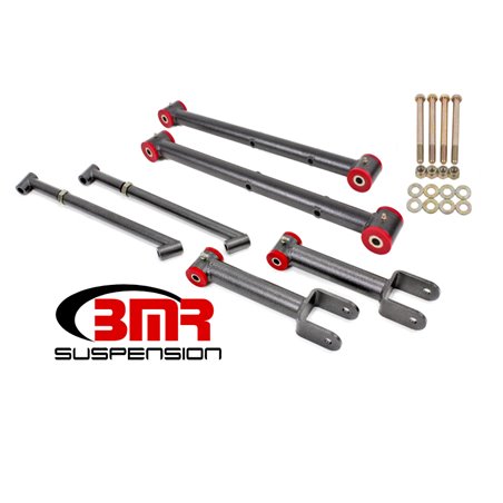 BMR 68-72 A-Body Non-Adj. Rear Suspension Kit - Black Hammertone