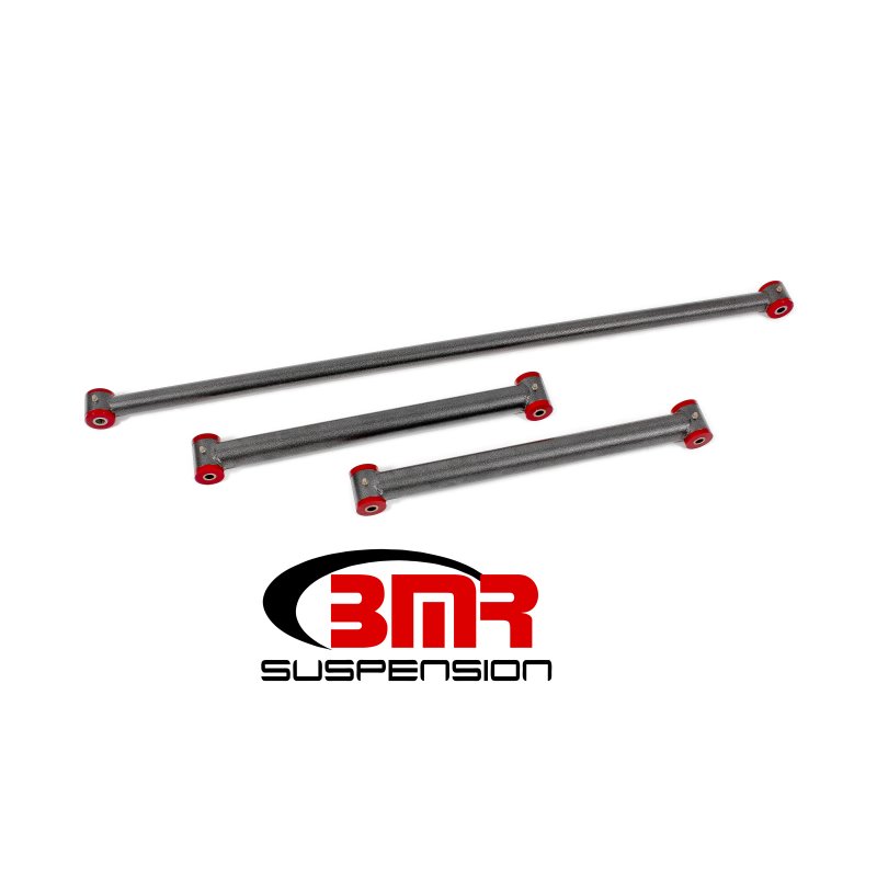 BMR 82-02 3rd Gen F-Body Non-Adj. Rear Suspension Kit Poly (Polyurethane) - Black Hammertone