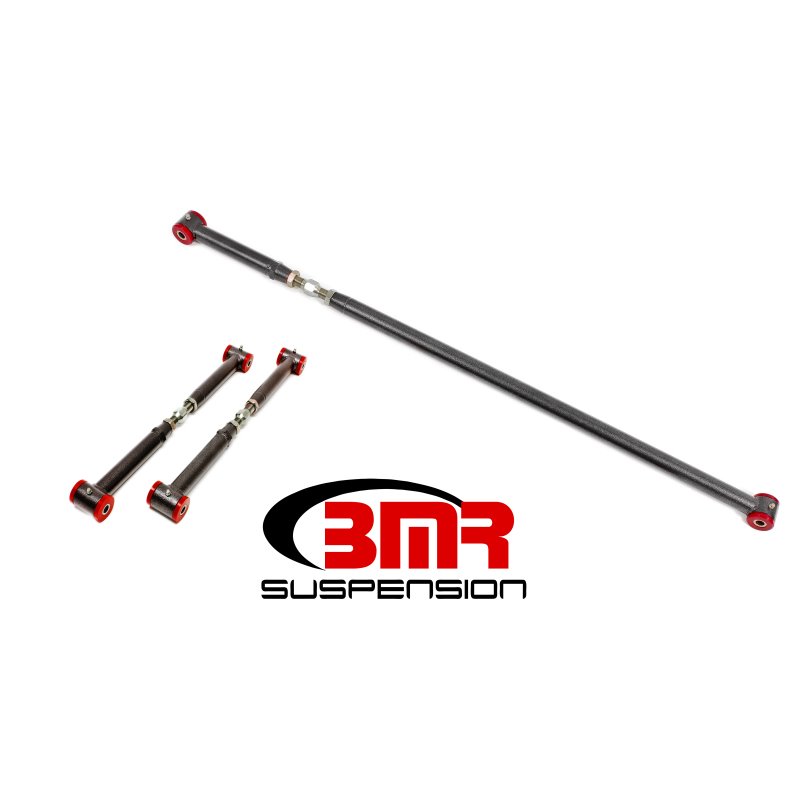 BMR 82-02 3rd Gen F-Body On-Car Adj. Rear Suspension Kit (Polyurethane) - Black Hammertone