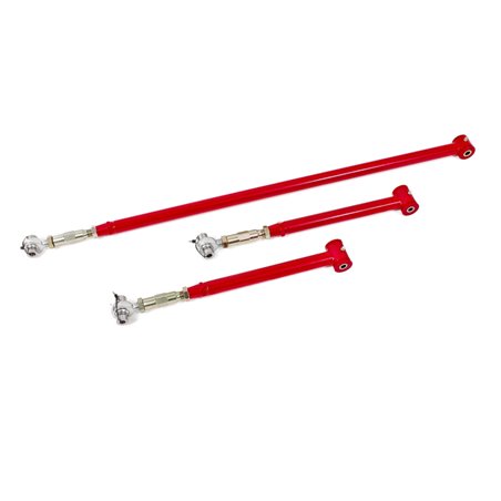 BMR 82-02 3rd Gen F-Body On-Car Adj. Rear Suspension Kit Poly/Rod End - Red