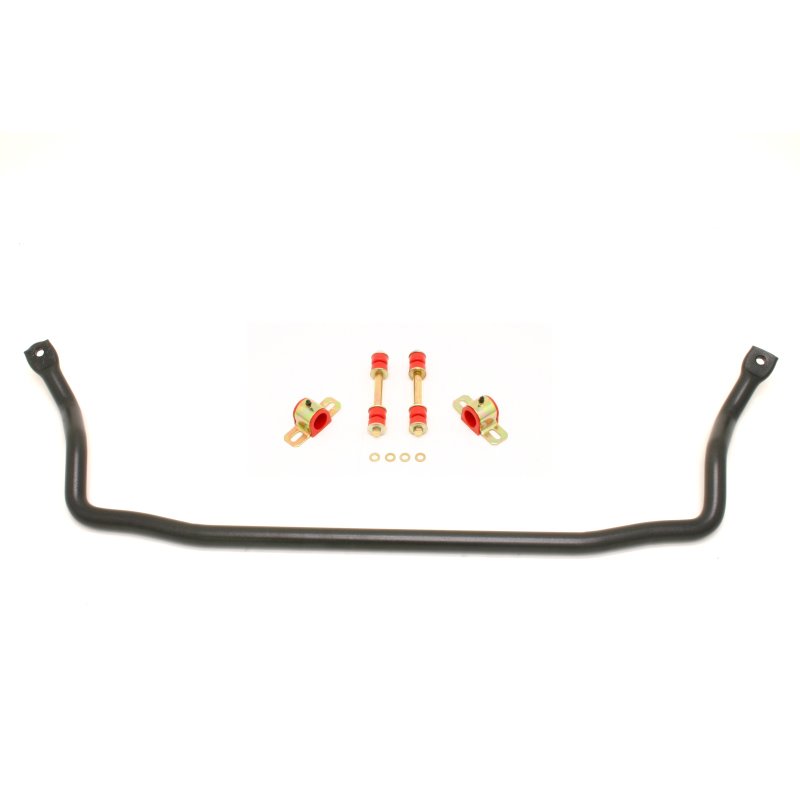 BMR 70-81 2nd Gen F-Body Front Solid 1.25in Sway Bar Kit w/ Bushings - Black Hammertone