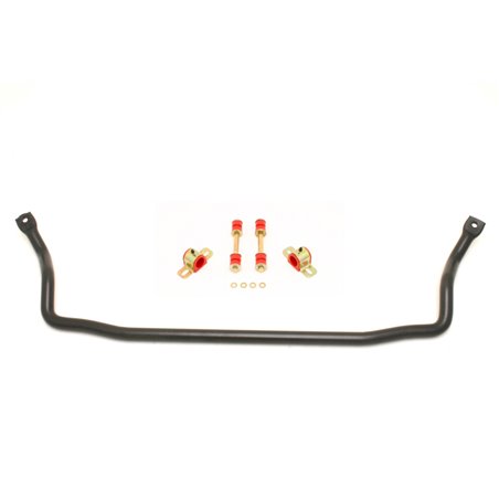 BMR 70-81 2nd Gen F-Body Front Solid 1.25in Sway Bar Kit w/ Bushings - Black Hammertone