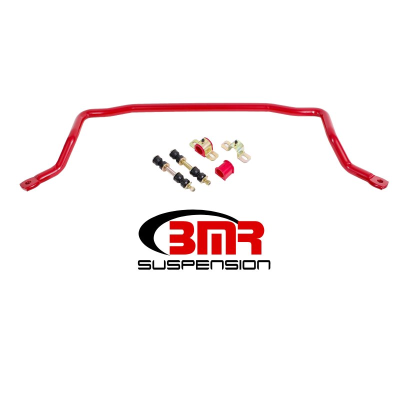 BMR 78-87 G-Body Front Solid 1.25in Sway Bar Kit w/ Bushings - Red