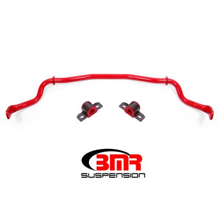 BMR 15-17 S550 Mustang Front Hollow 35mm 3-Hole Adj. Sway Bar Kit - Red