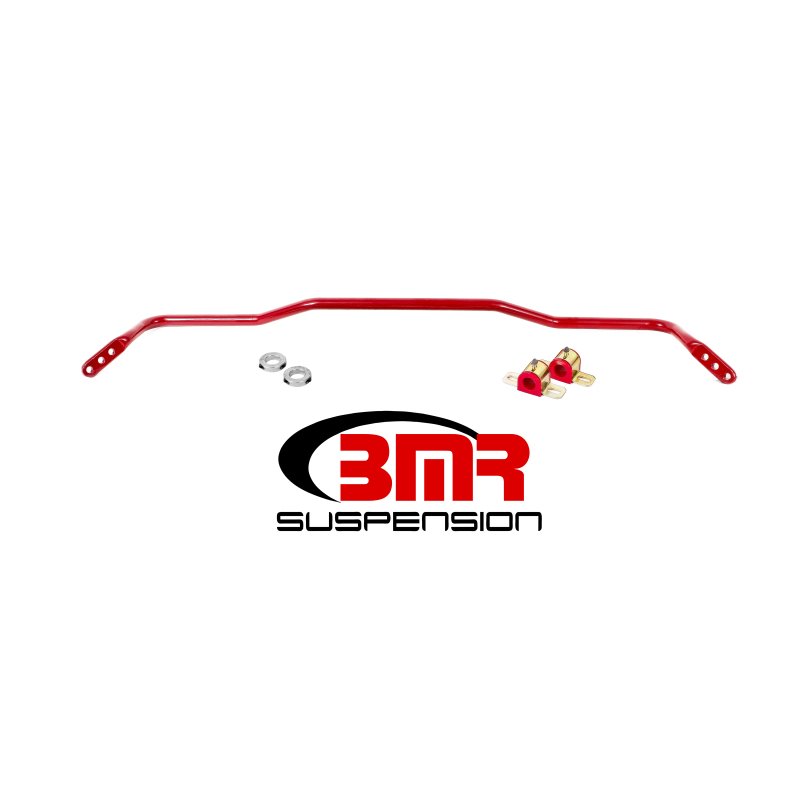 BMR 15-17 S550 Mustang Rear Hollow 25mm 3-Hole Adj. Sway Bar Kit - Red