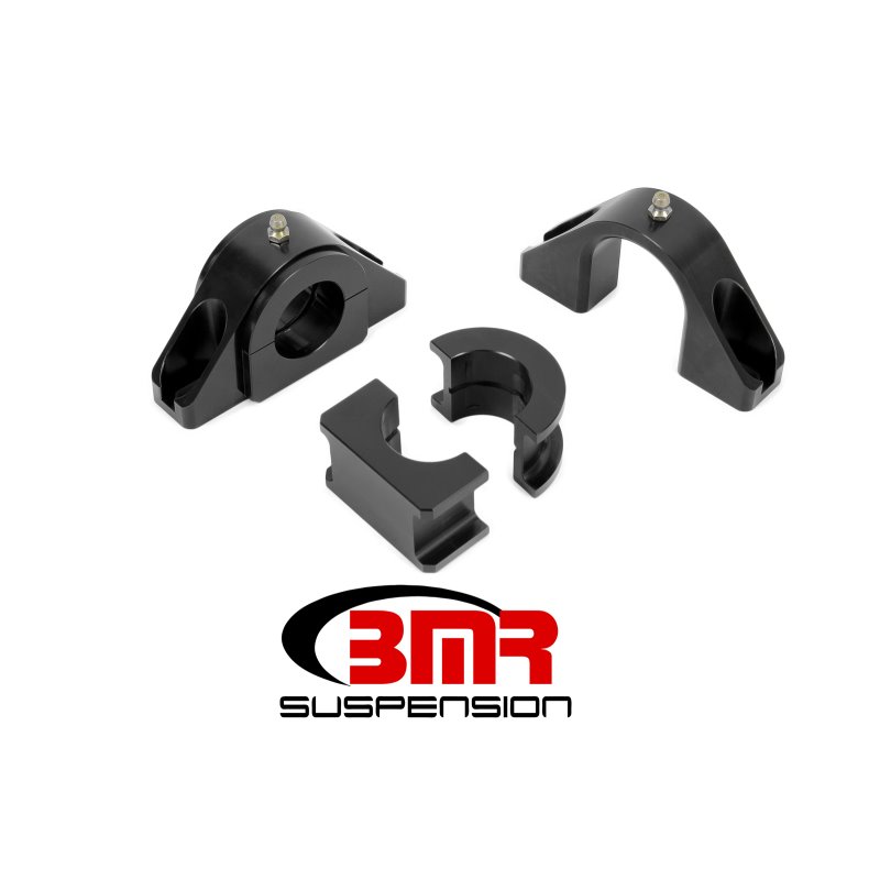 BMR Universal 1.375in Billet Aluminum Sway Bar Mount Mount (Delrin) - Black