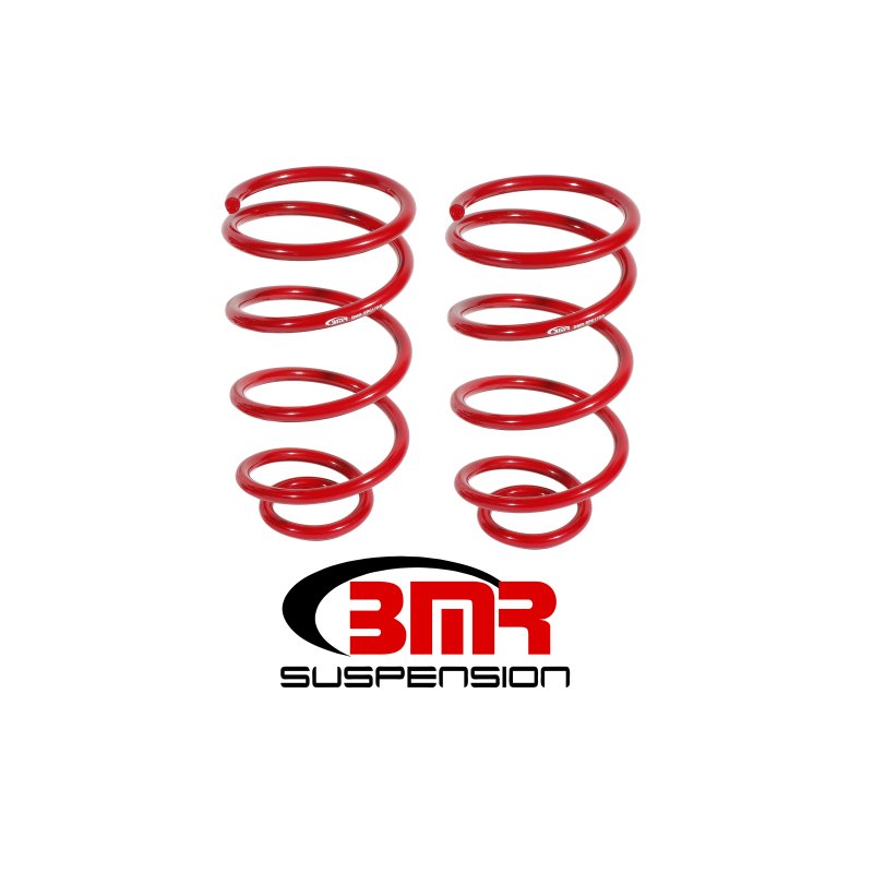 BMR 64-66 A-Body Rear Lowering Springs - Red