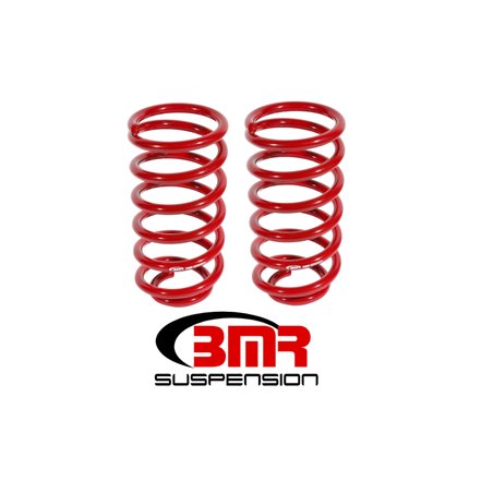 BMR 79-04 Fox Mustang Rear Lowering Springs - Red