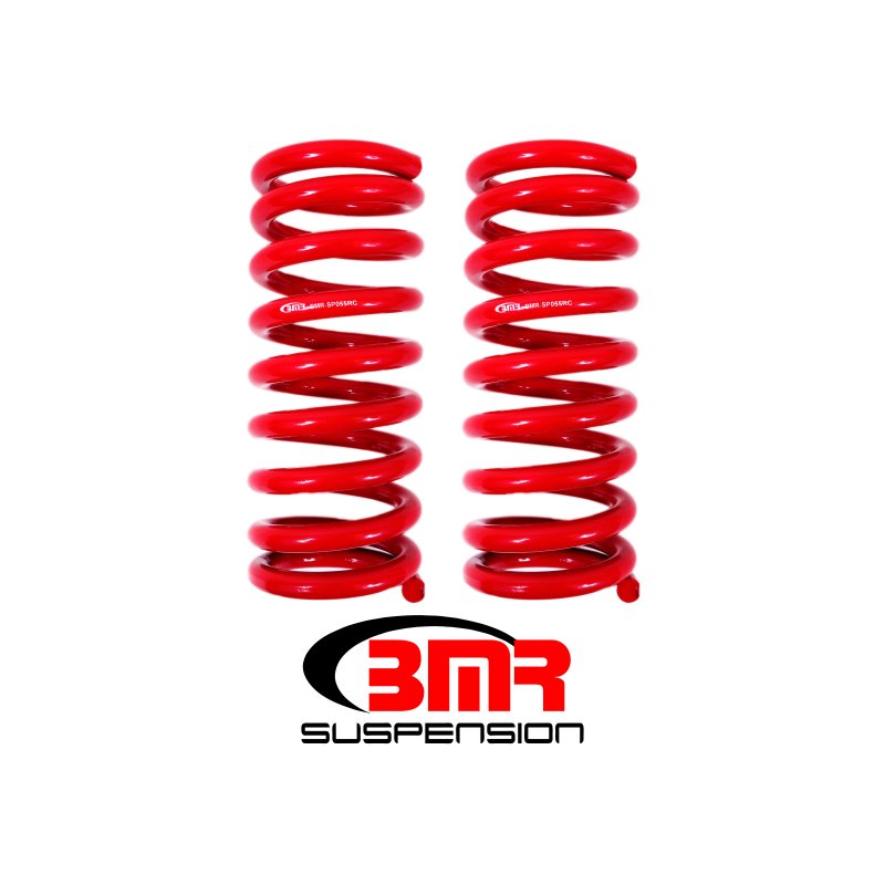 BMR 67-69 1st Gen F-Body Small Block Front Lowering Springs - Red