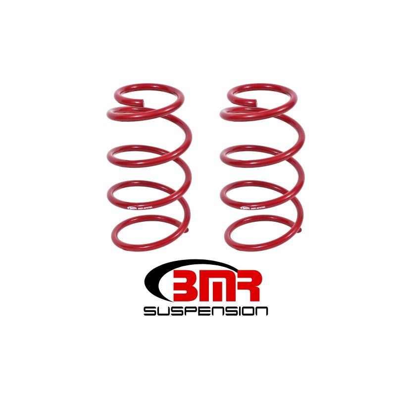 BMR 07-14 Shelby GT500 Front Drag Version Lowering Springs - Red