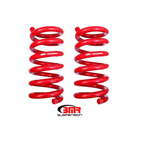 BMR 15-17 S550 Mustang Rear Handling Version Lowering Springs - Red