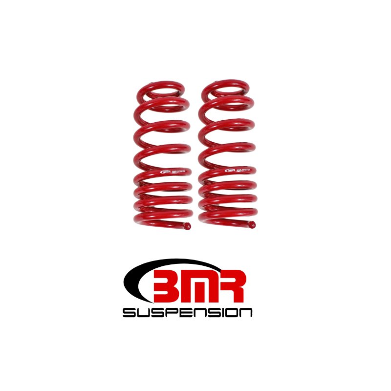 BMR 93-02 F-Body Front Handling Version Lowering Springs - Red