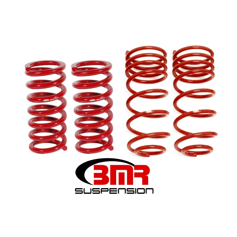 BMR 82-82 3rd Gen F-Body Lowering Spring Kit (Set Of 4) - Red