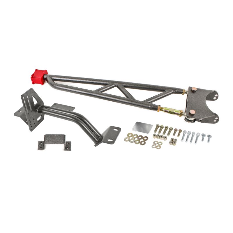 BMR 93-02 F-Body w/o DSL Torque Arm Tunnel Mount (For Long Tube Headers) - Black Hammertone