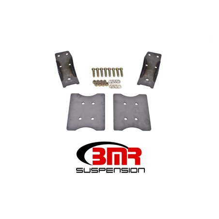 BMR 79-04 Fox Mustang Lower Torque Box Reinforcement Plates - Natural