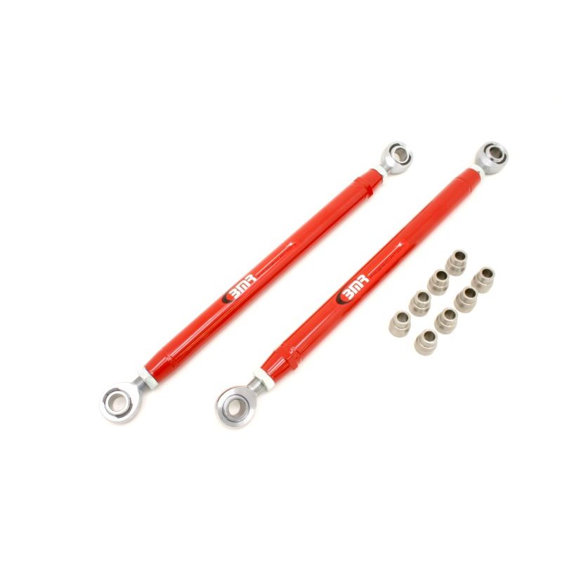 BMR 05-14 S197 Mustang Double Adj. Lower Control Arms w/ Heavy Duty Rod Ends - Red