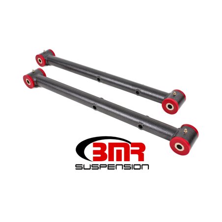 BMR 64-72 A-Body Non-Adj. Lower Control Arms (Polyurethane) - Black Hammertone