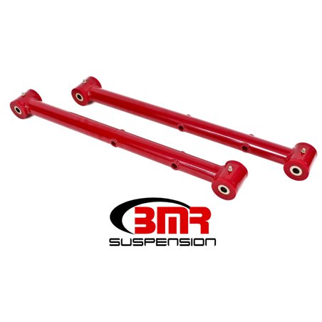 BMR 64-72 A-Body Non-Adj. Lower Control Arms (Polyurethane) - Red