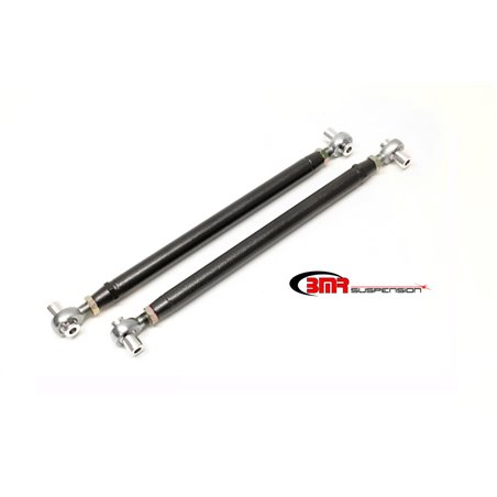 BMR 64-72 A-Body Double Adj. Offset Lower Control Arms - Black Hammertone