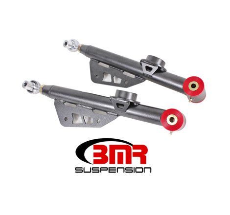 BMR 99-04 Mustang Single Adj. Lower Control Arms / Rod End (Polyurethane) - Black Hammertone