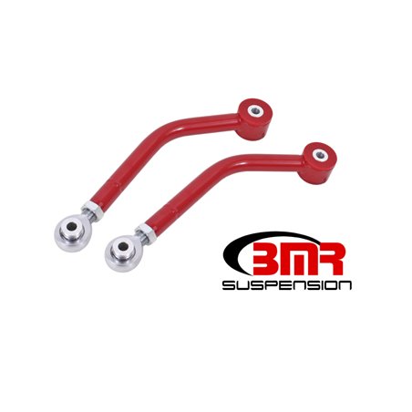 BMR 08-17 Challenger Upper Control Arms Single Adj. Rod Ends (Polyurethane) - Red