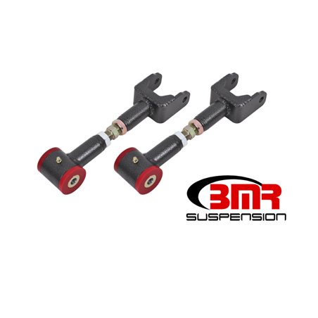 BMR 64-67 A-Body Upper Control Arms On-Car Adj. (Polyurethane) - Black Hammertone