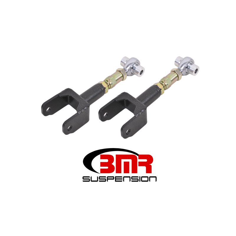 BMR 68-72 A-Body Upper Control Arms On-Car Adj. Rod Ends - Black Hammertone