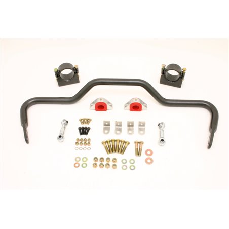 BMR 78-87 G-Body w/ 3in Axles Rear Solid 1.375in Xtreme Anti-Roll Bar Kit - Black Hammertone